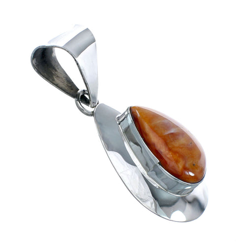 Navajo Oyster Shell Tear Drop Pendant JX129901